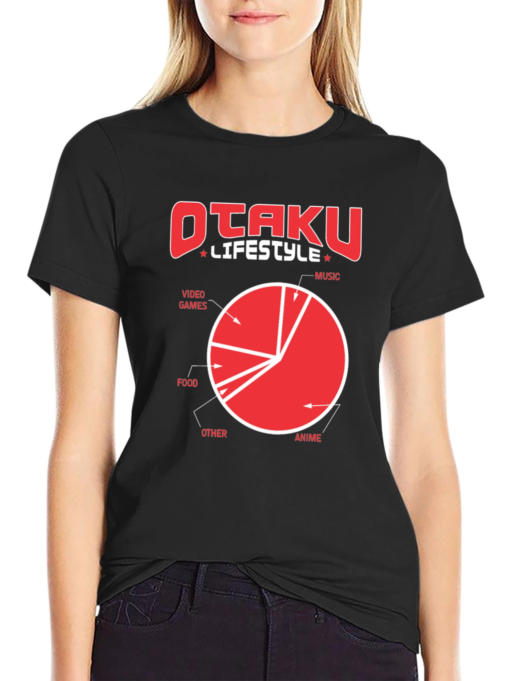 Otaku Lifestyle T-Shirt - Anime Music & Video Games!