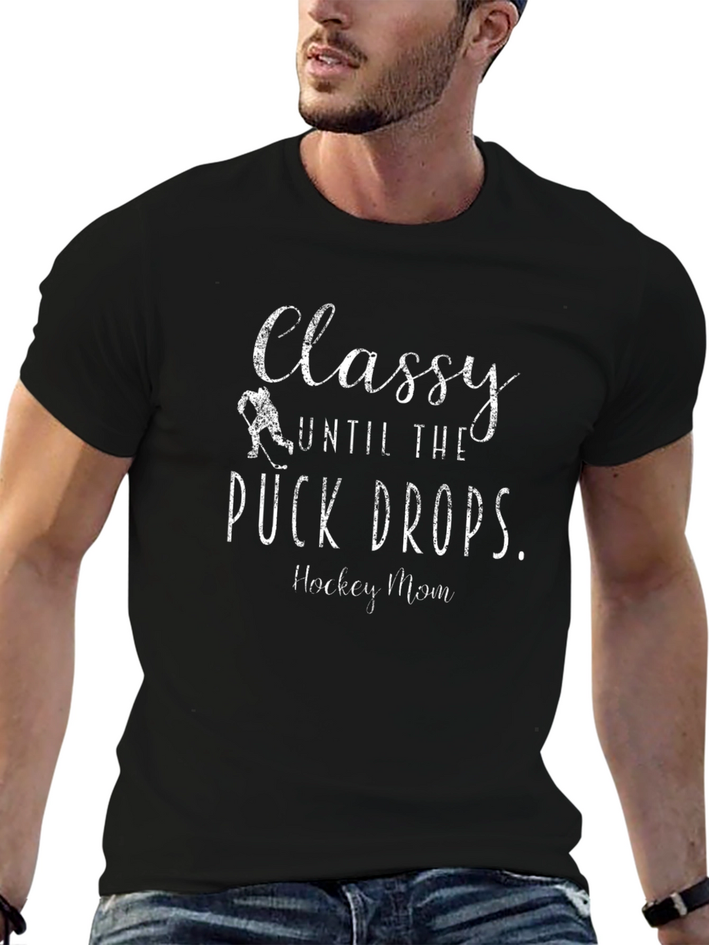 Classy Hockey Mom T-Shirt