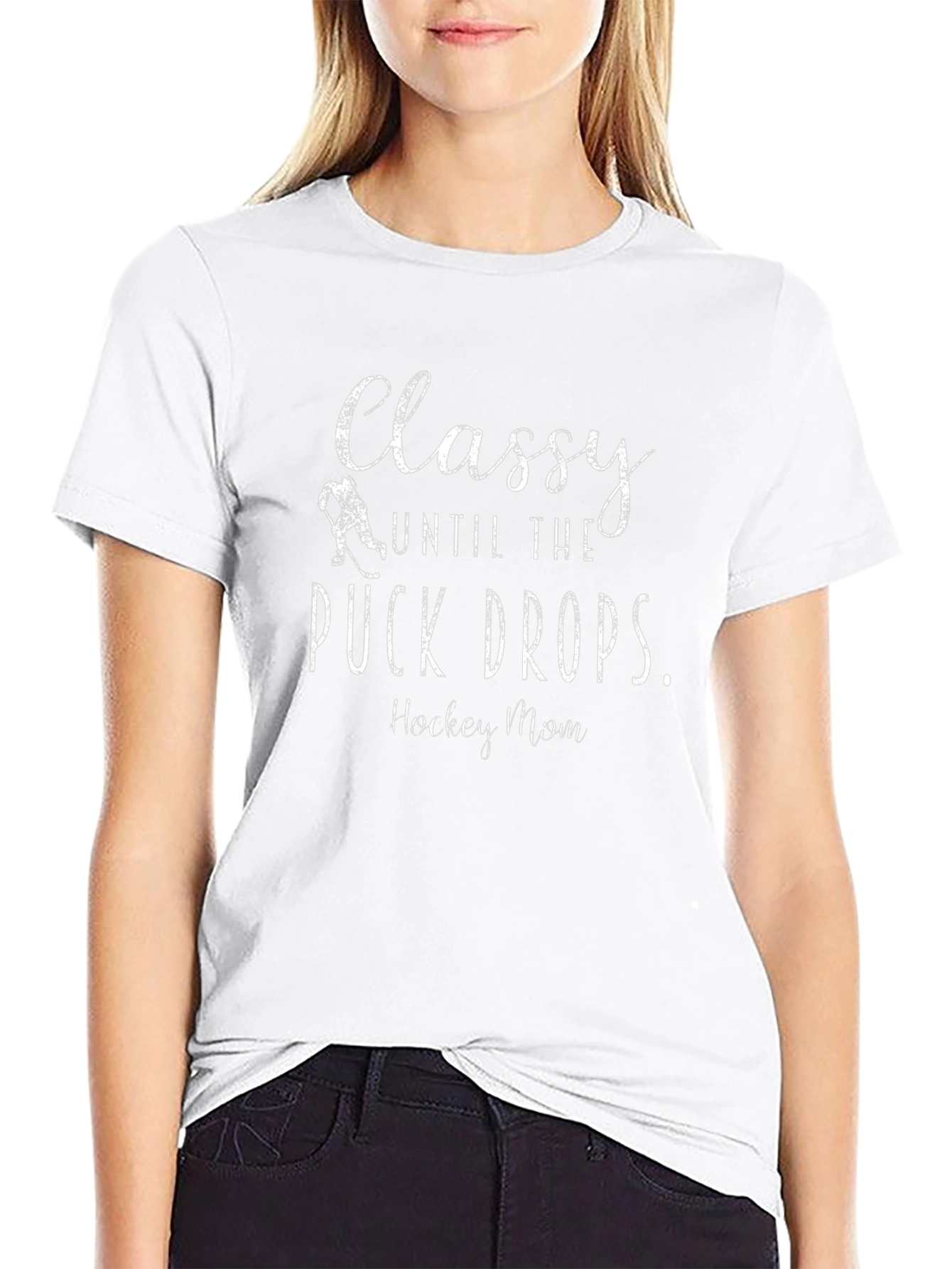 Classy Hockey Mom T-Shirt