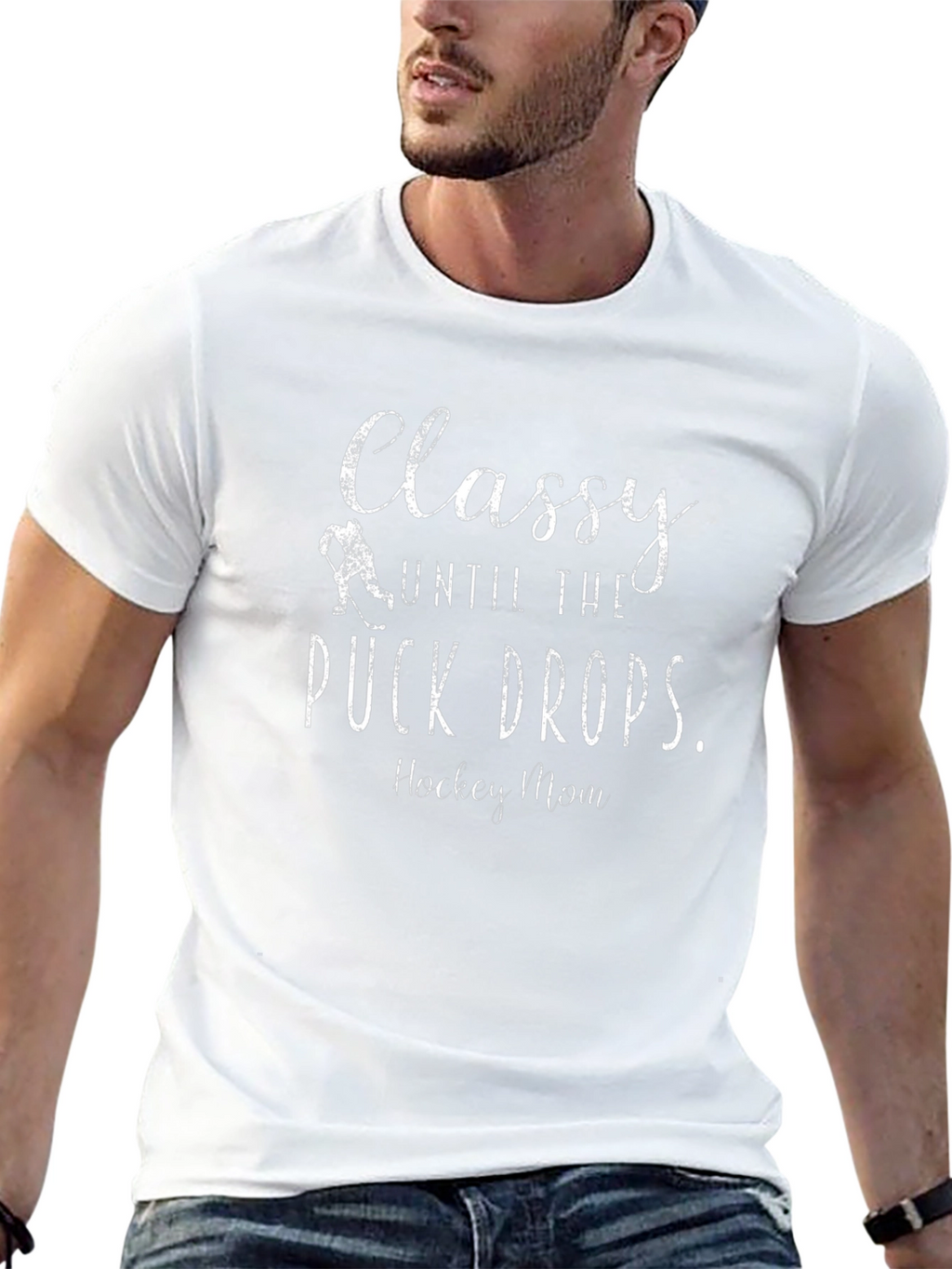 Classy Hockey Mom T-Shirt