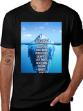 Success Iceberg Graphic T-Shirt - Achieve Your Goals