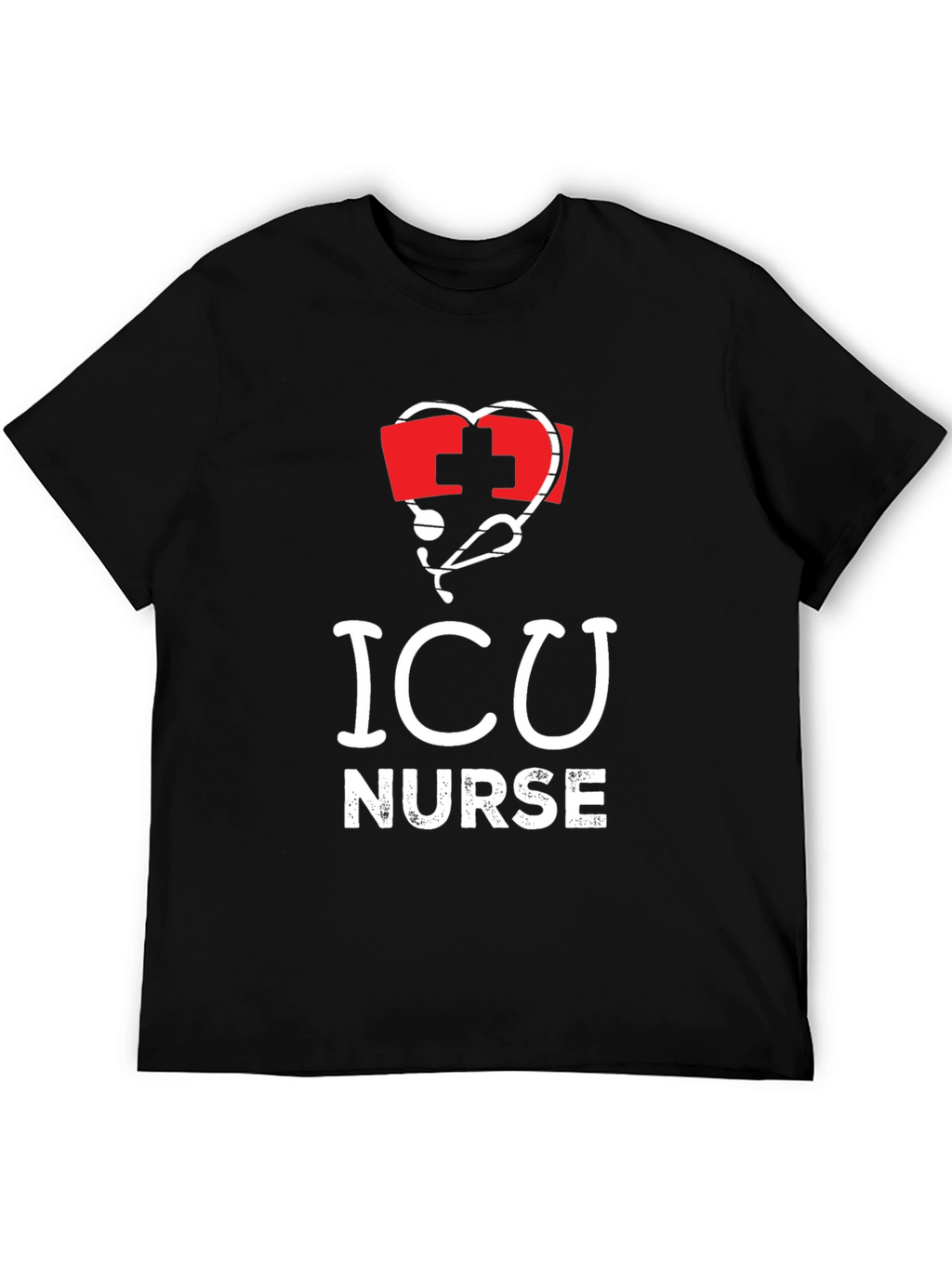 ICU Nurse T-Shirt - Medical Profession Tee