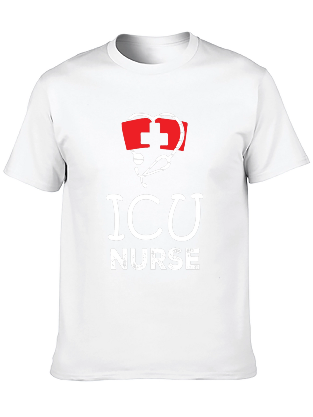 ICU Nurse T-Shirt - Medical Profession Tee