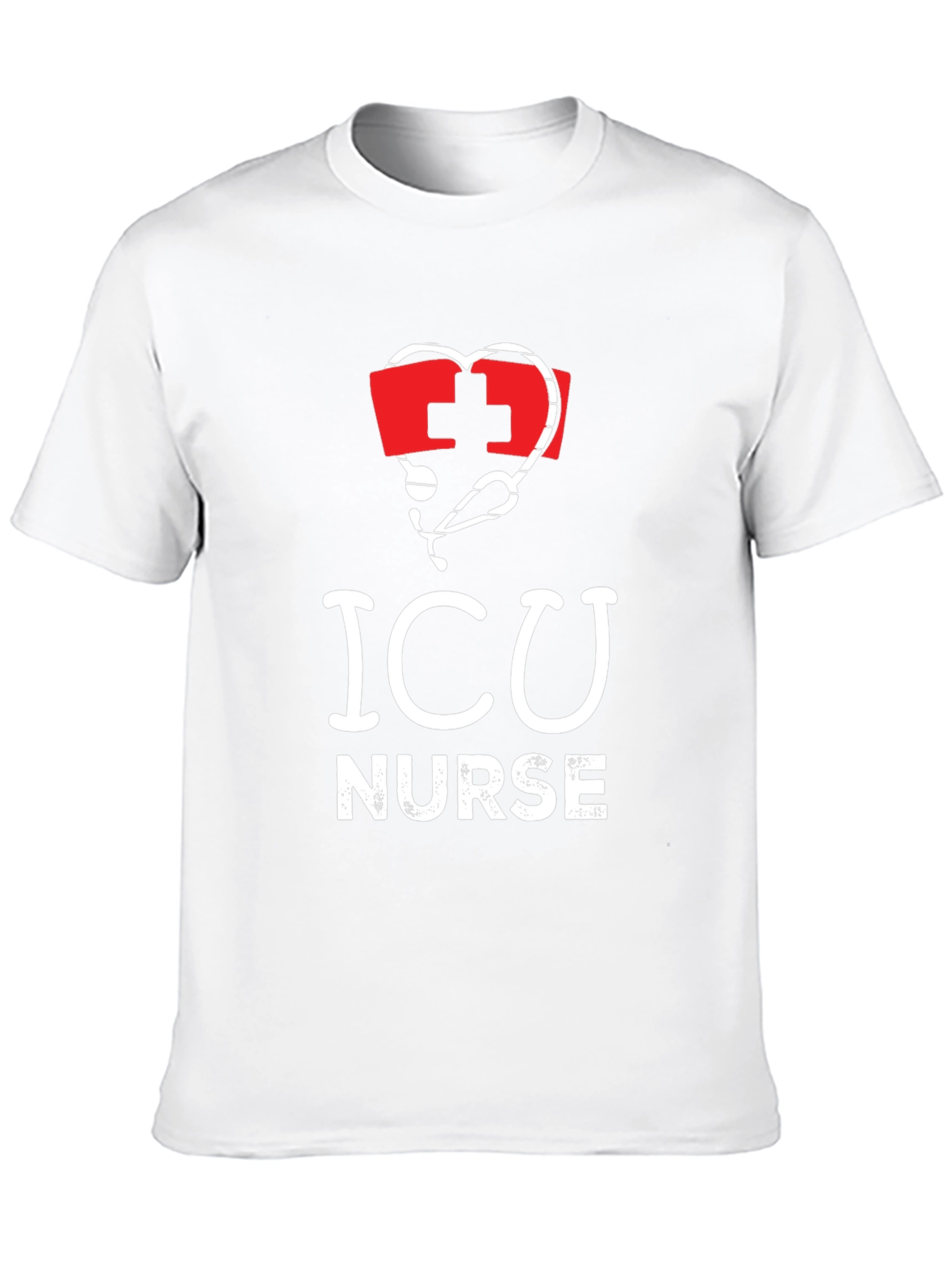 ICU Nurse T-Shirt - Medical Profession Tee