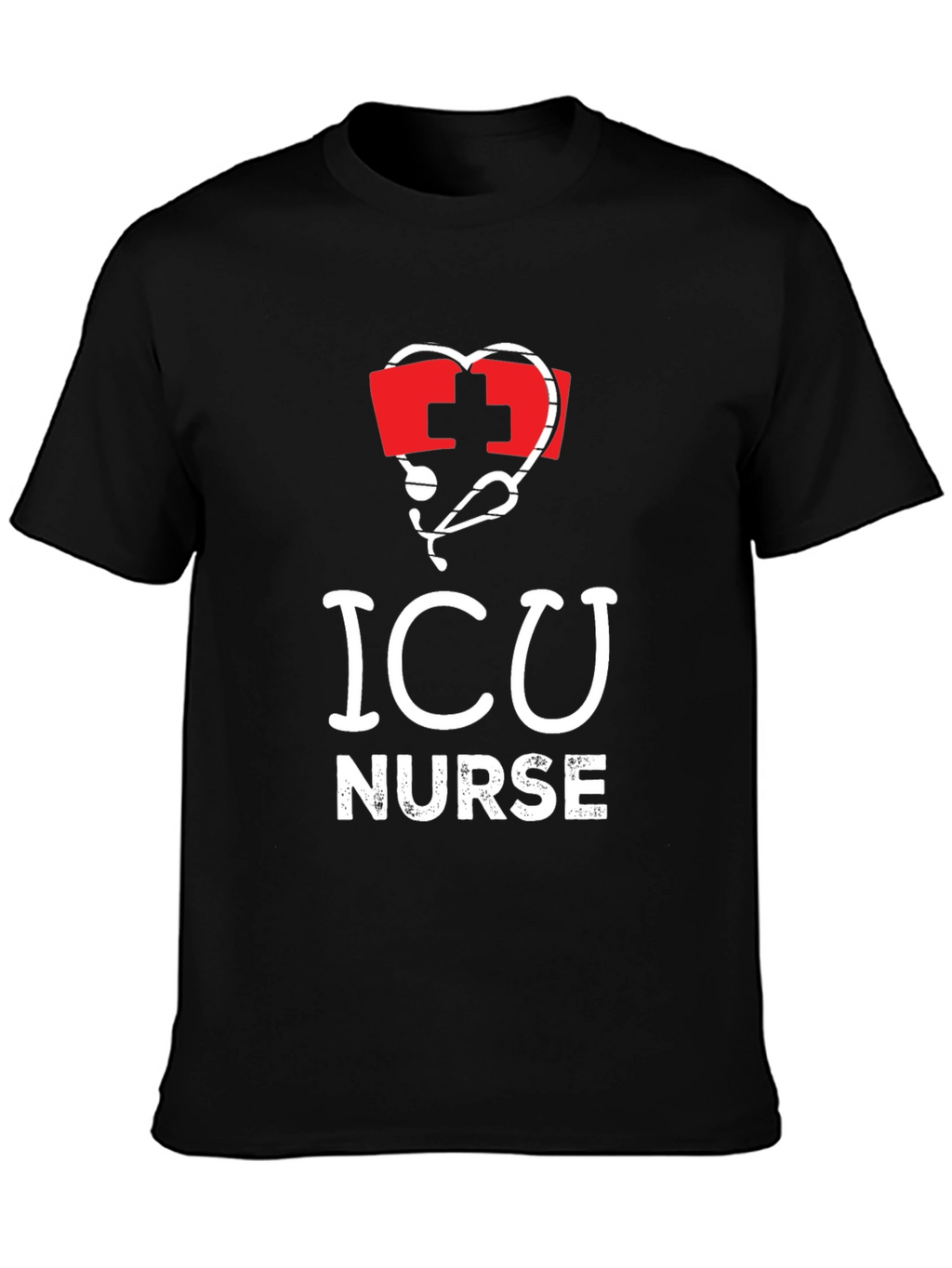 ICU Nurse T-Shirt - Medical Profession Tee