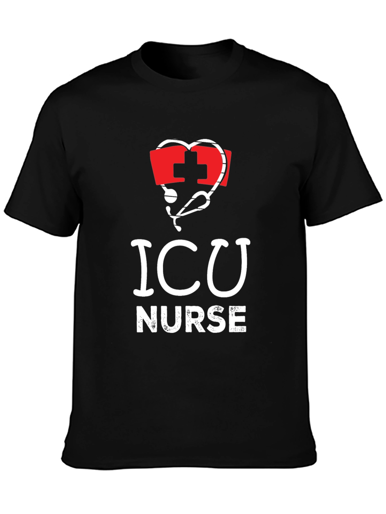 ICU Nurse T-Shirt - Medical Profession Tee