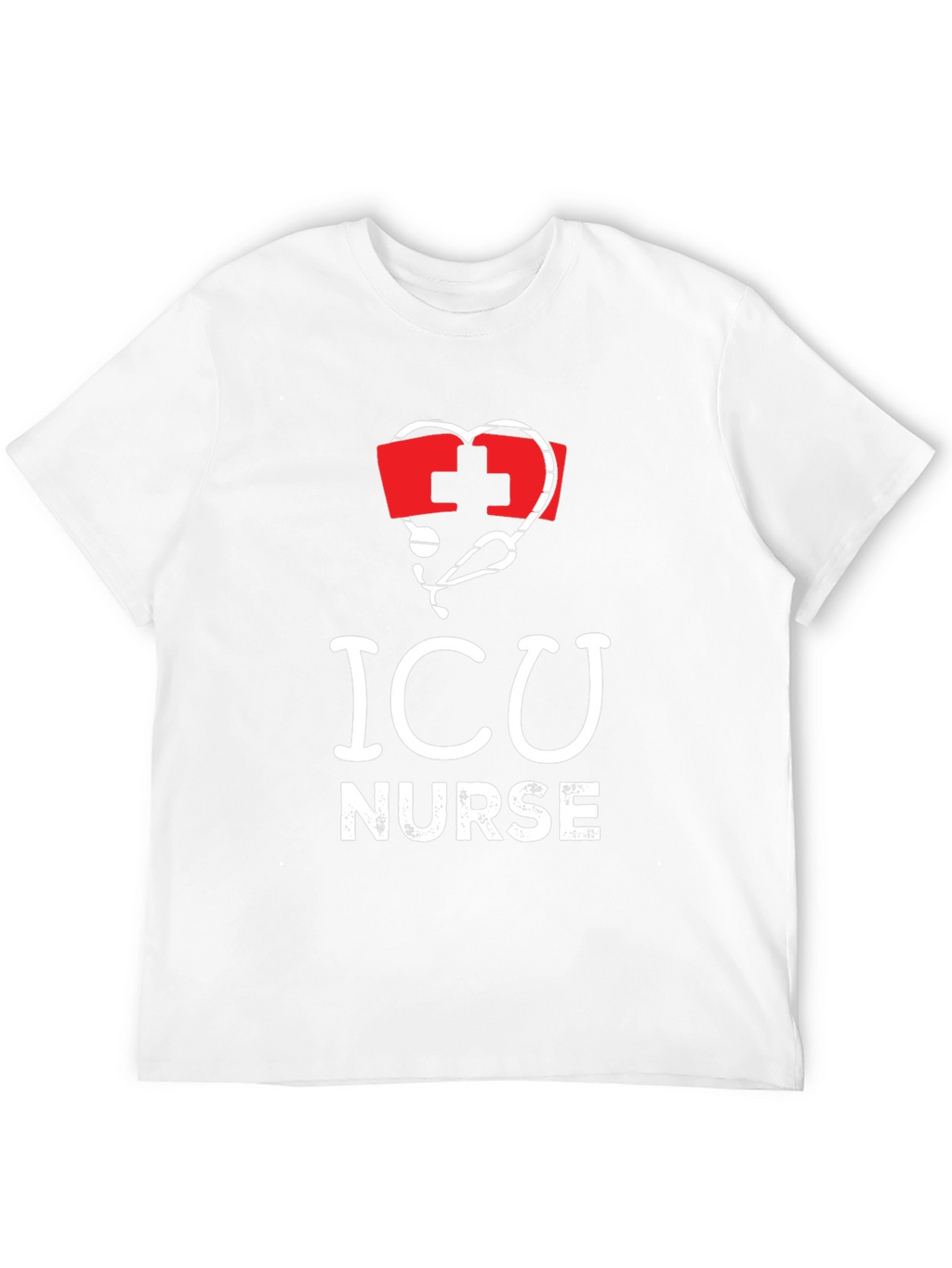 ICU Nurse T-Shirt - Medical Profession Tee