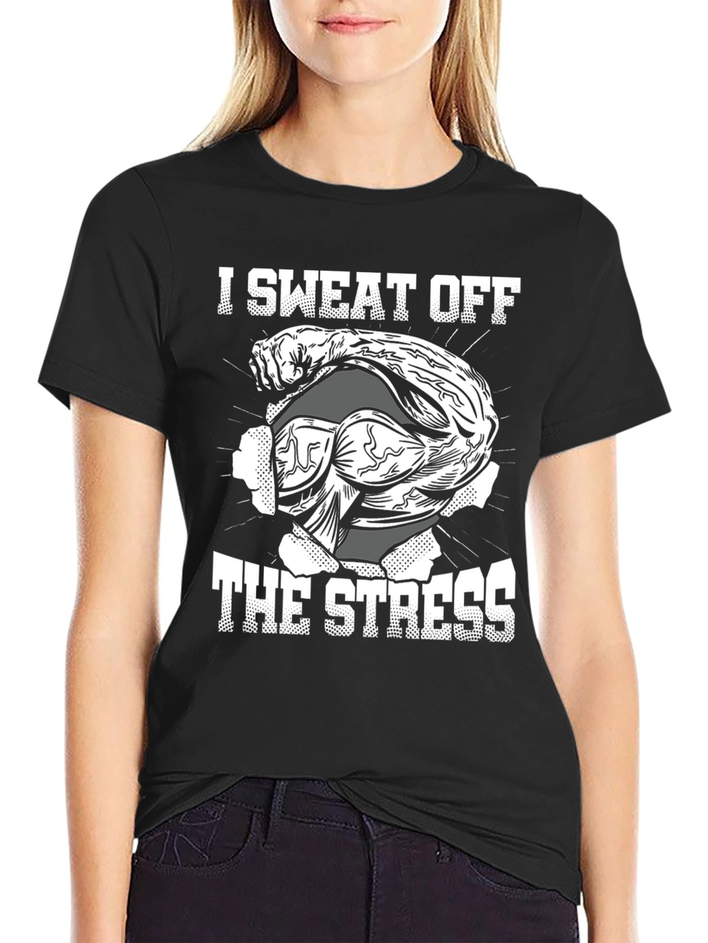 Sweat Off the Stress Gym T-Shirt
