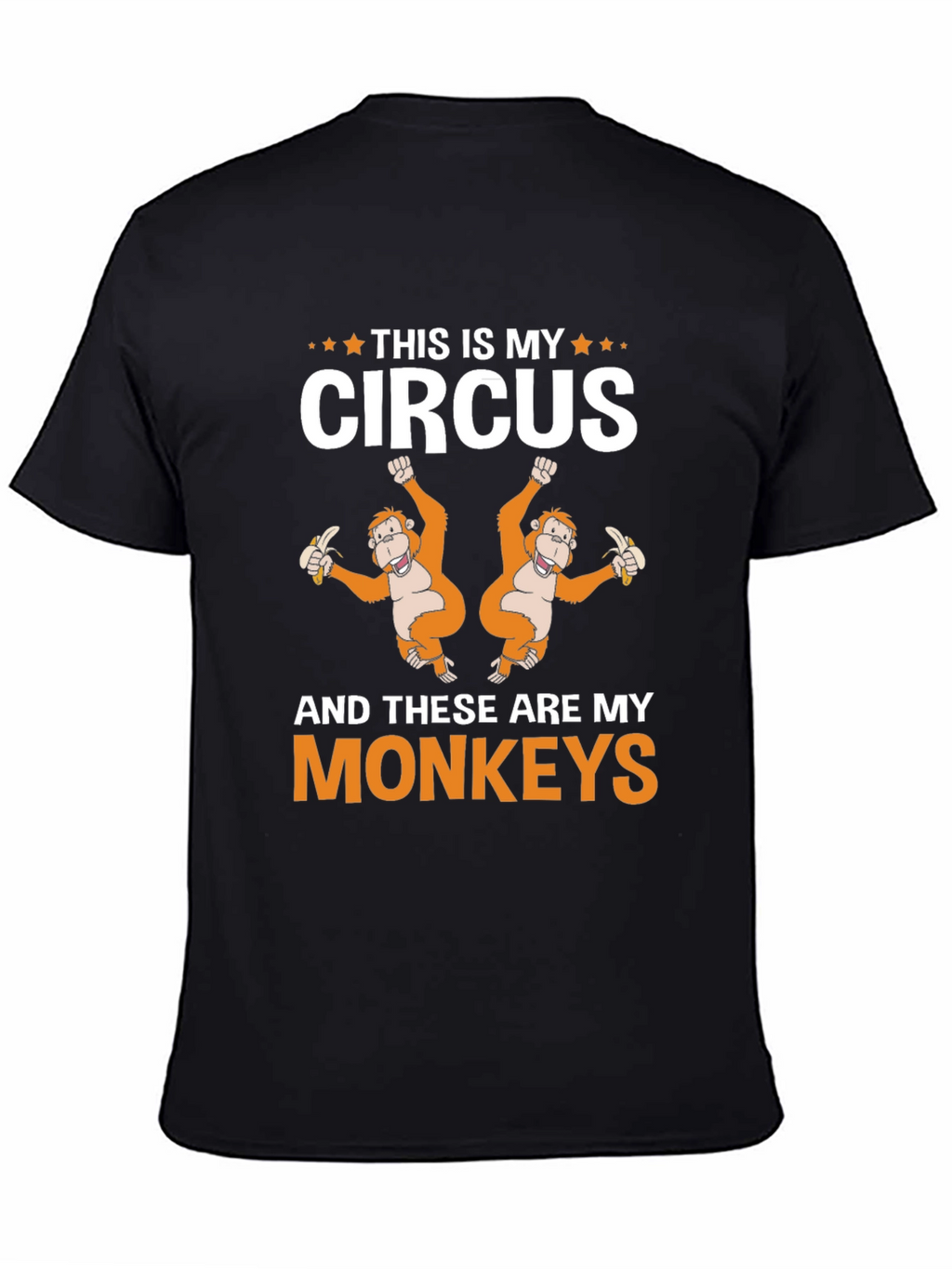 This Is My Circus Monkey Graphic T-Shirt