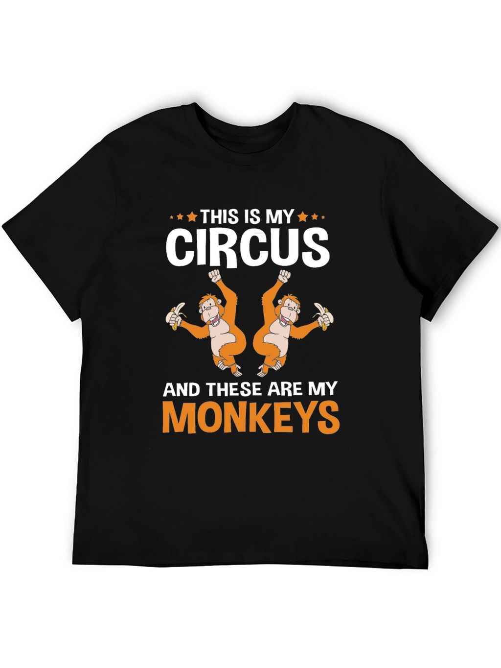 This Is My Circus Monkey Graphic T-Shirt