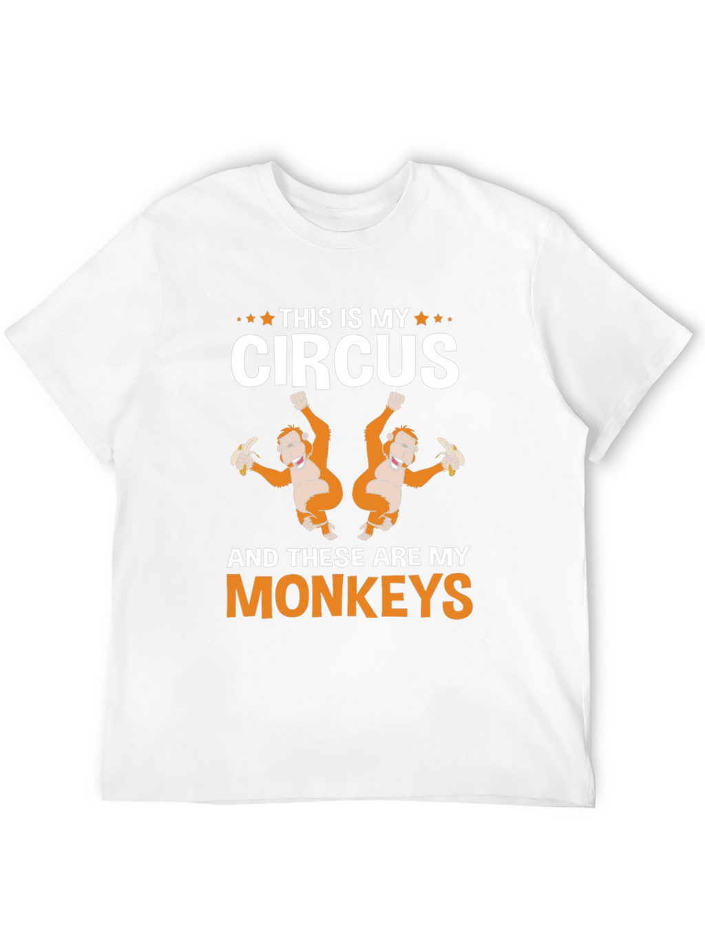 This Is My Circus Monkey Graphic T-Shirt