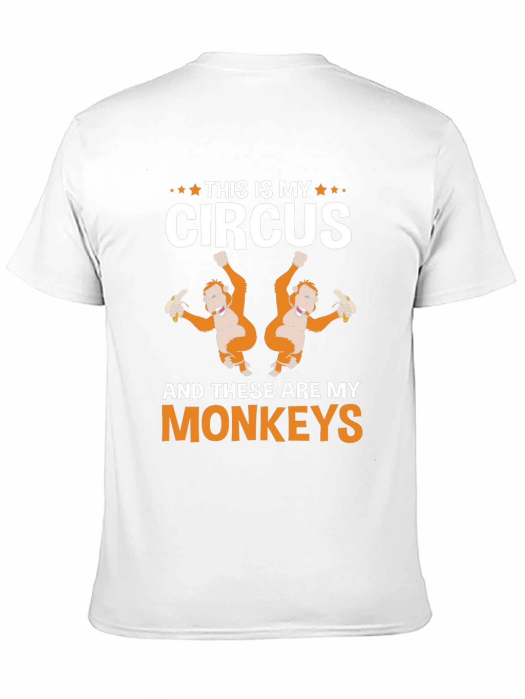This Is My Circus Monkey Graphic T-Shirt