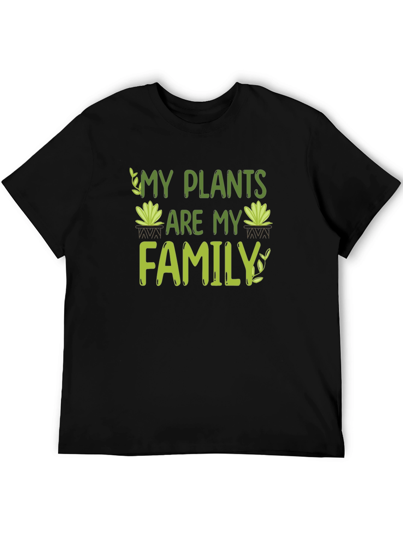 My Plants are My Family T-Shirt - Plant Lover Tee