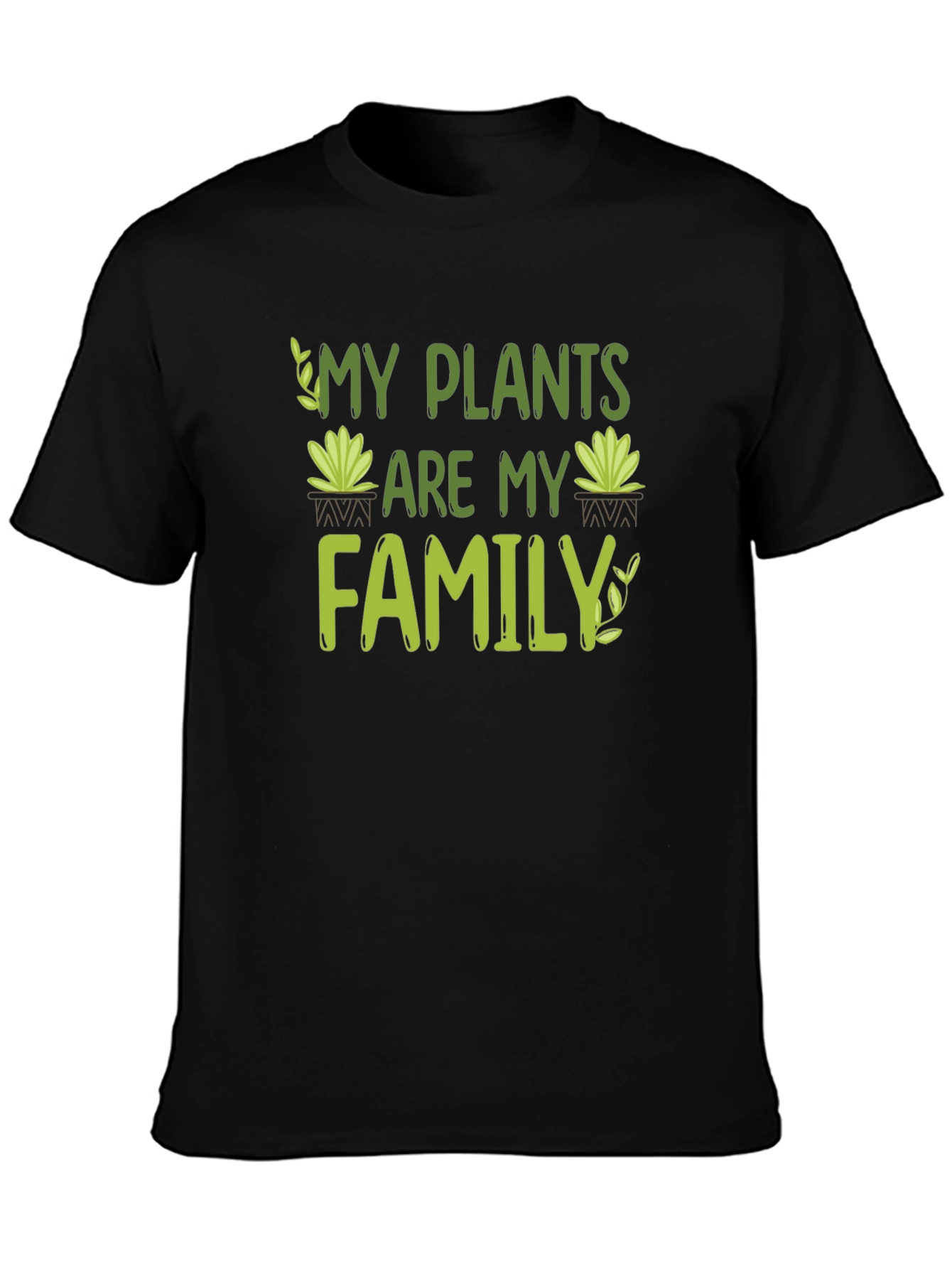 My Plants are My Family T-Shirt - Plant Lover Tee
