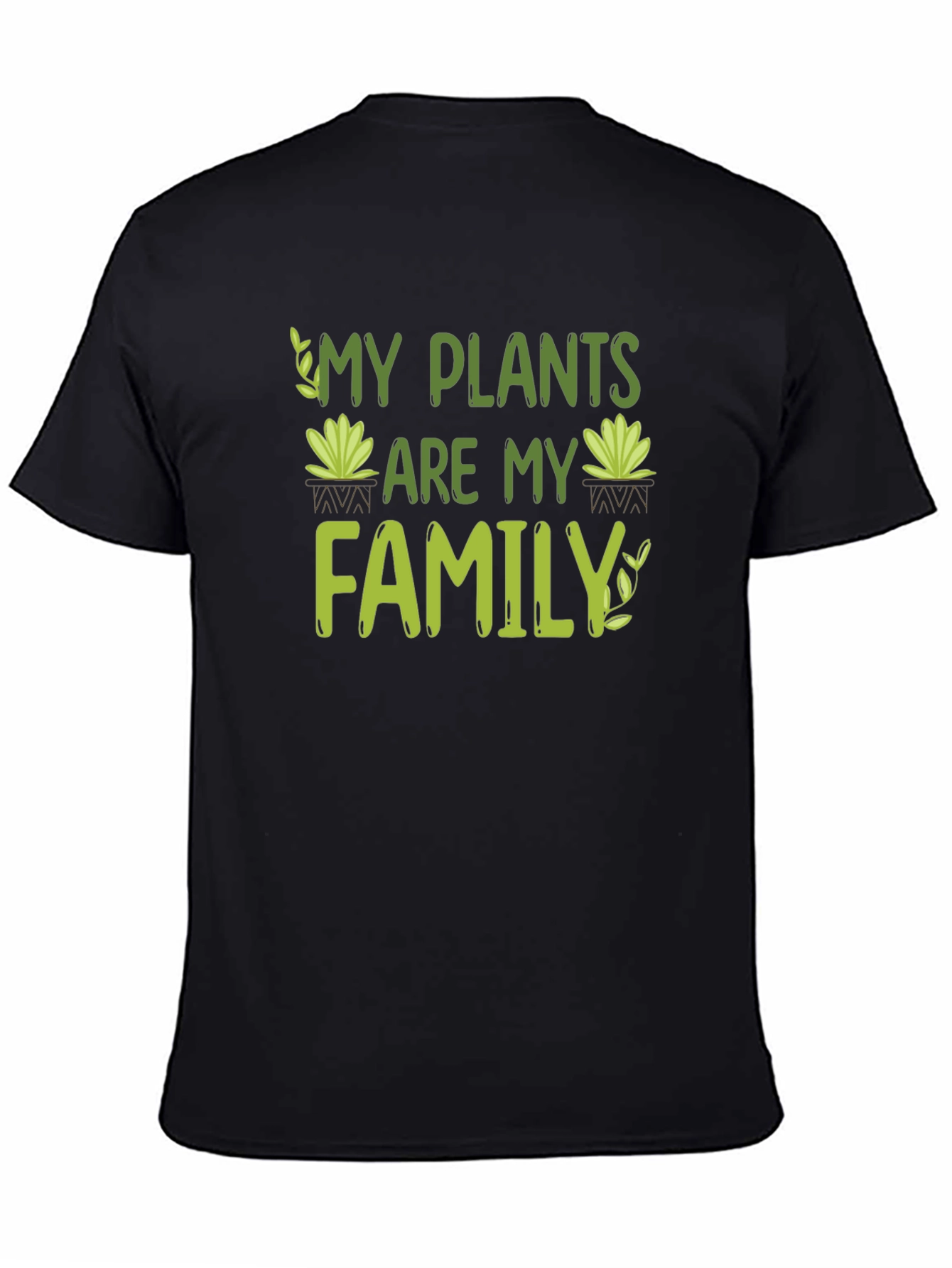 My Plants are My Family T-Shirt - Plant Lover Tee