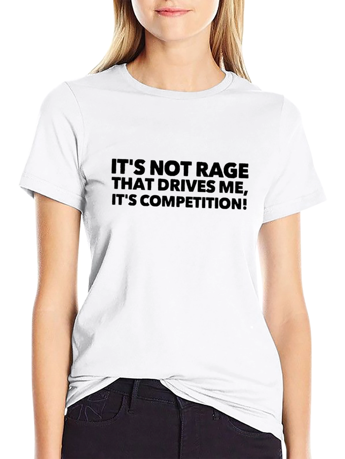 Competition Driven Black T-Shirt