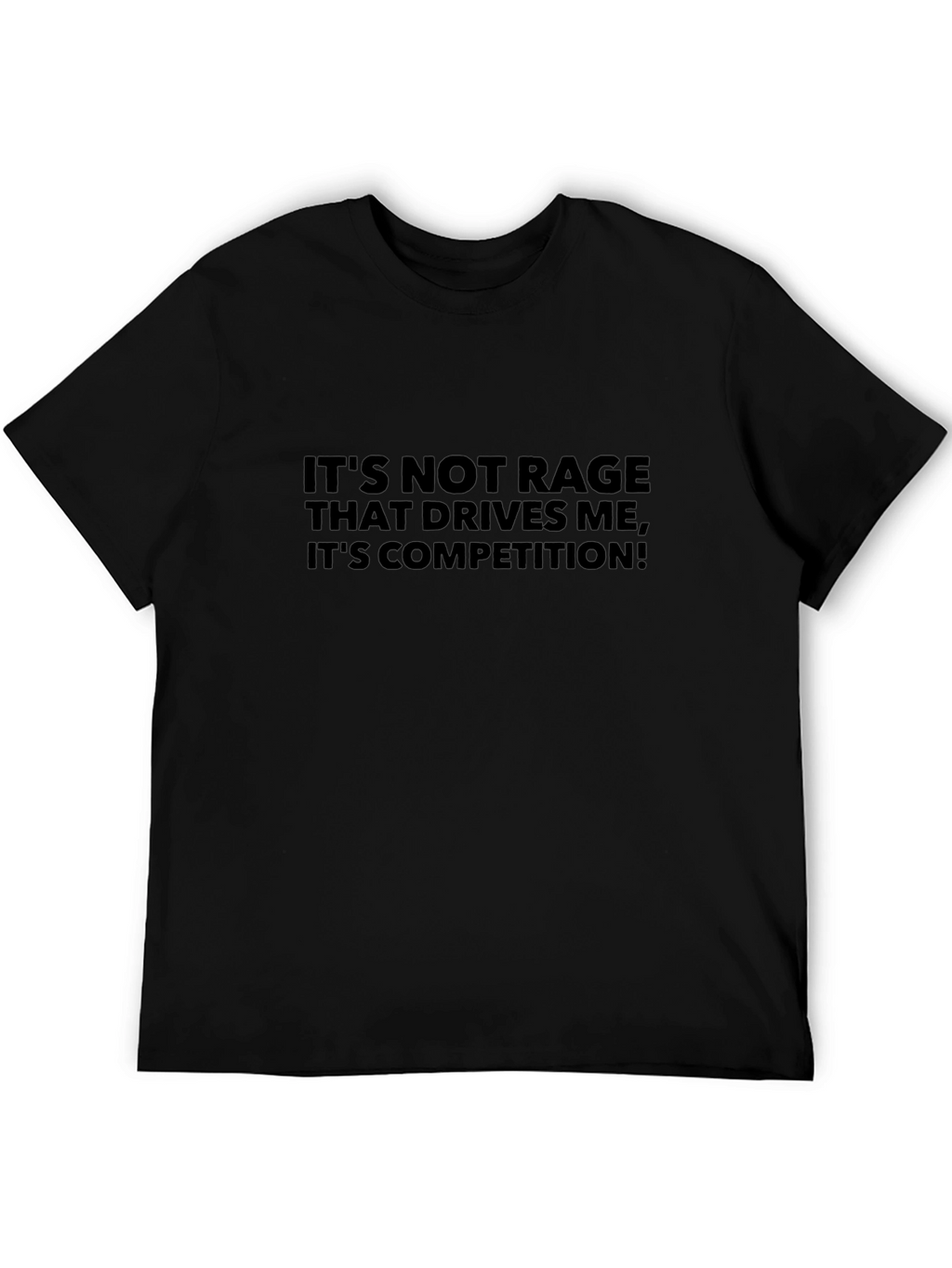 Competition Driven Black T-Shirt