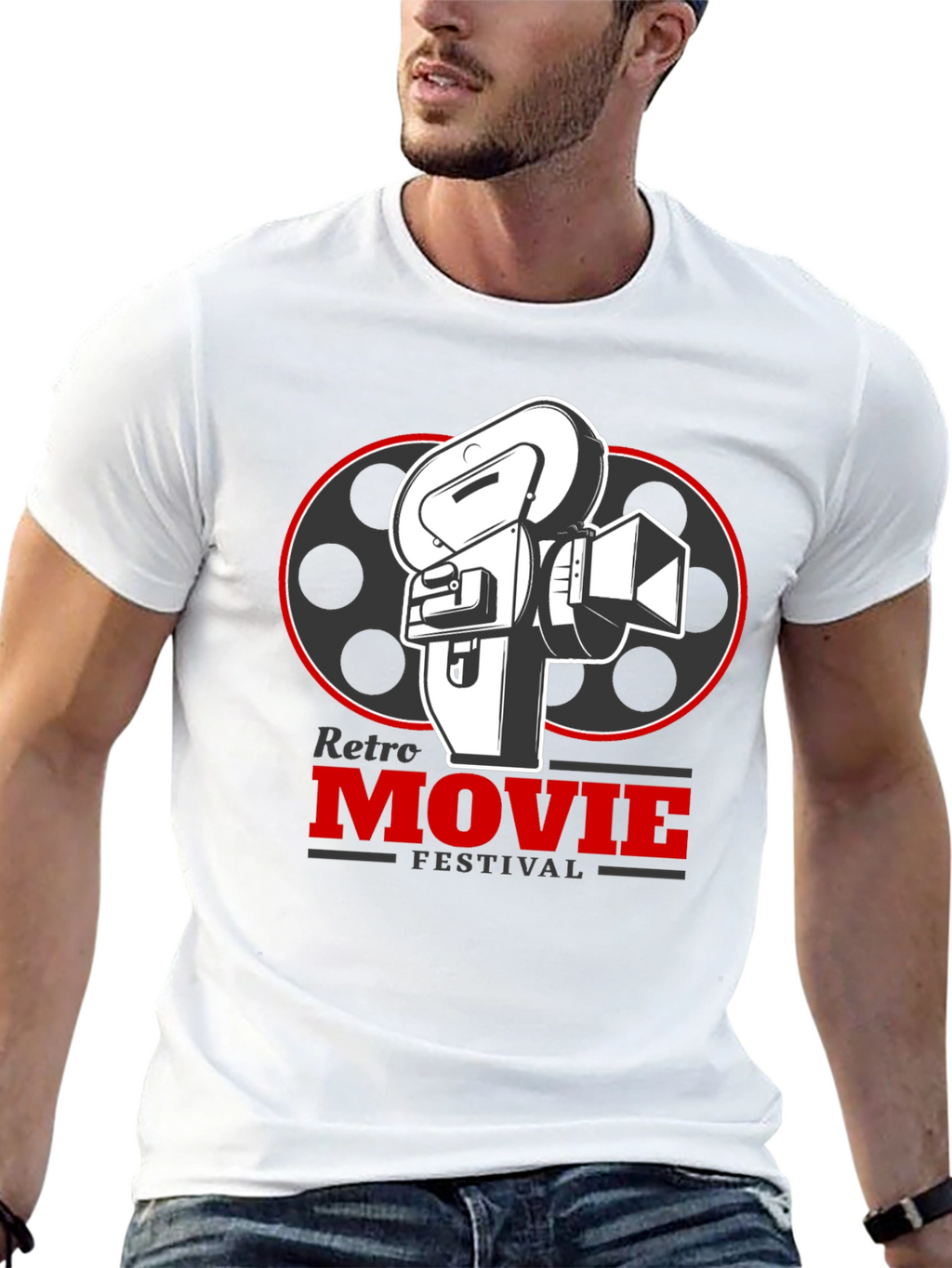 Retro Movie Festival Graphic Tee