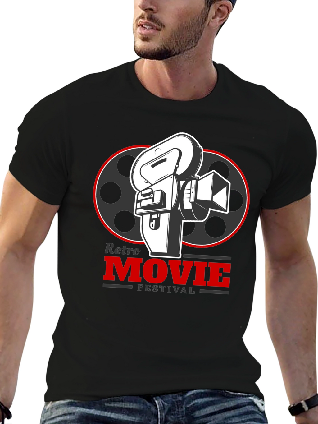 Retro Movie Festival Graphic Tee