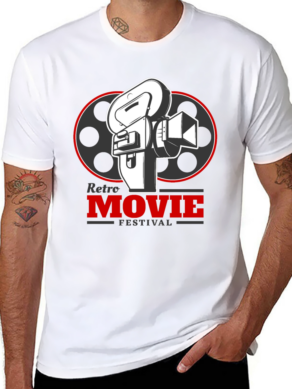 Retro Movie Festival Graphic Tee