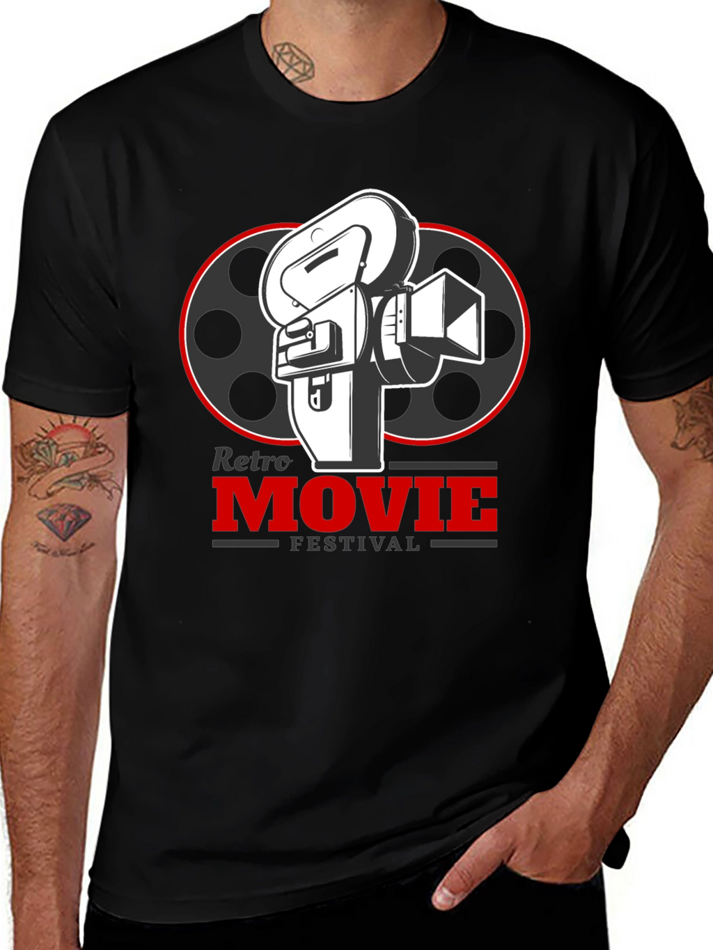 Retro Movie Festival Graphic Tee
