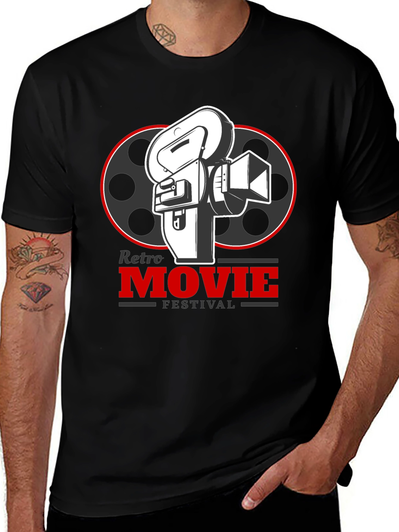 Retro Movie Festival Graphic Tee