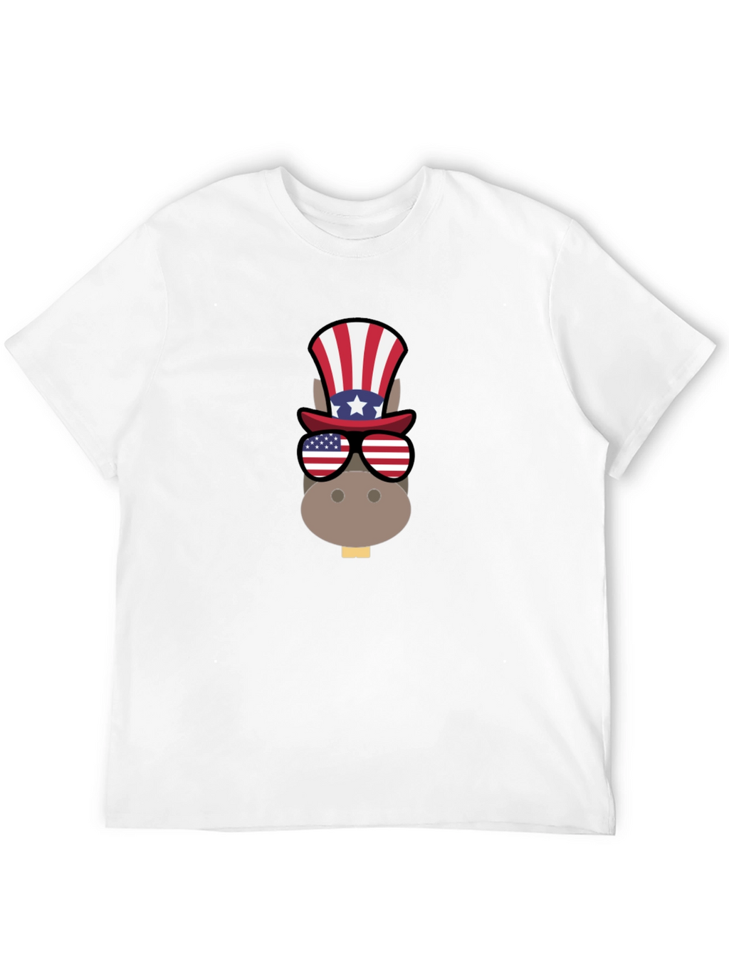 Patriotic Donkey T-Shirt - USA Pride