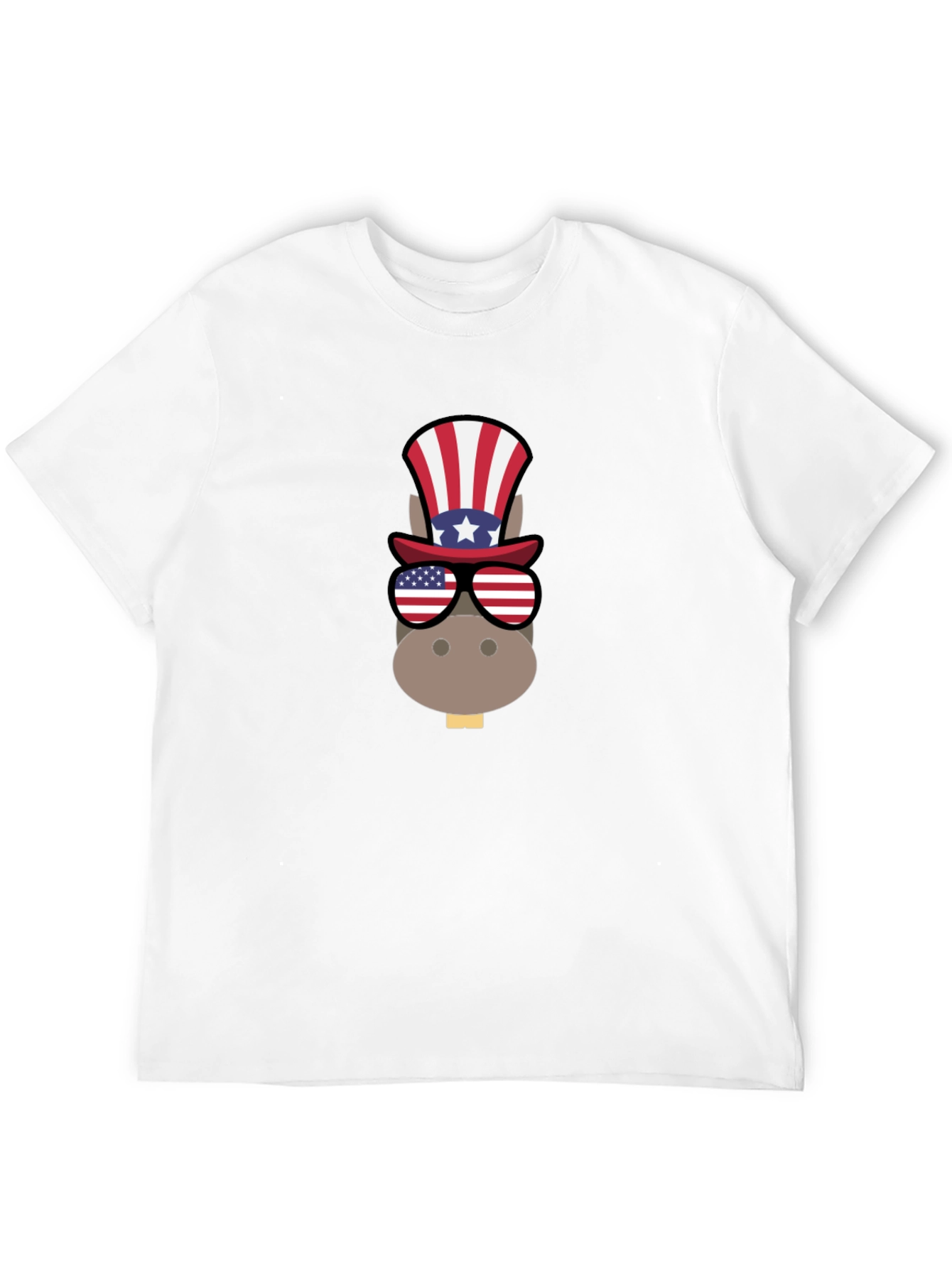Patriotic Donkey T-Shirt - USA Pride