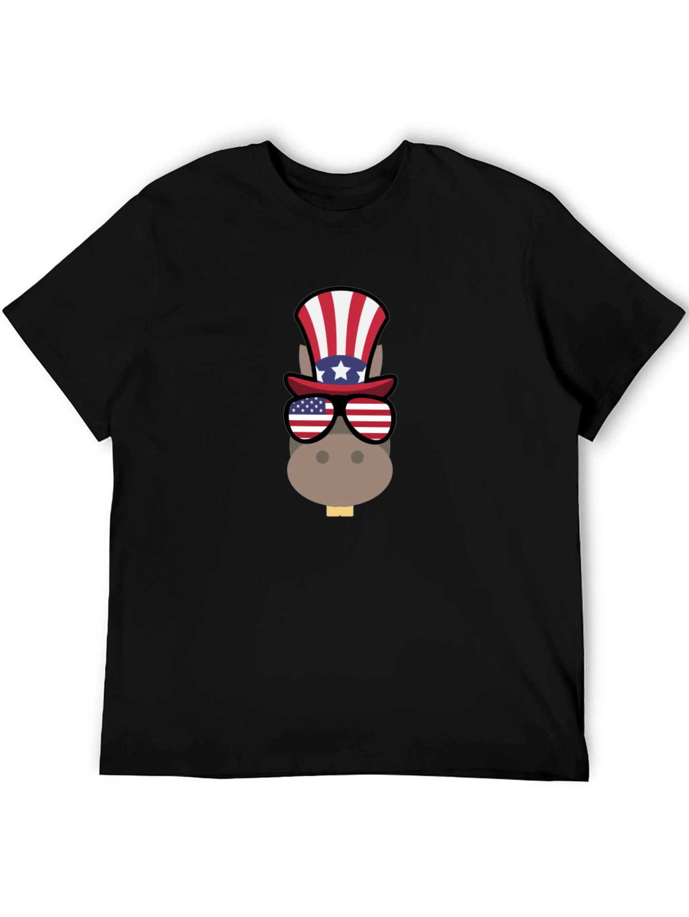 Patriotic Donkey T-Shirt - USA Pride