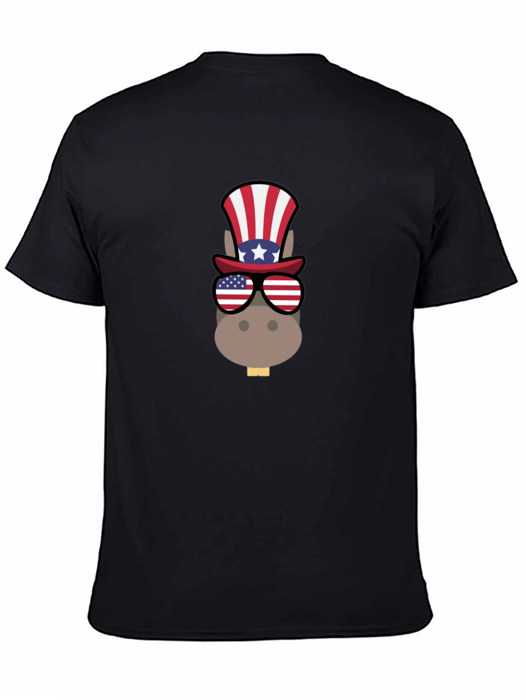 Patriotic Donkey T-Shirt - USA Pride