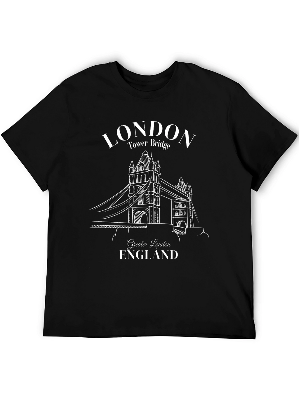 London Tower Bridge Graphic T-Shirt