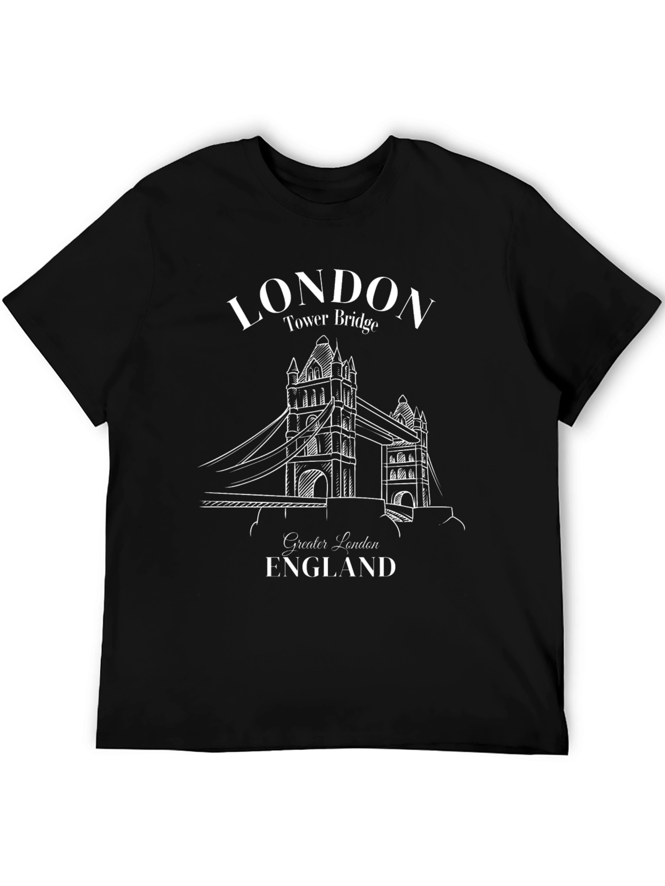 London Tower Bridge Graphic T-Shirt