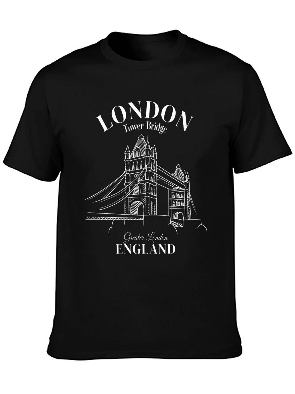 London Tower Bridge Graphic T-Shirt