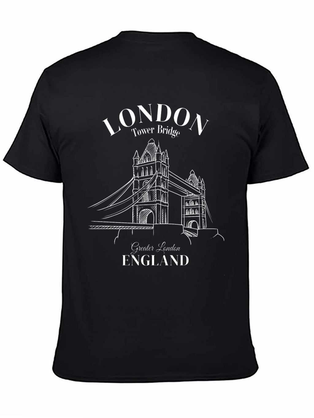 London Tower Bridge Graphic T-Shirt
