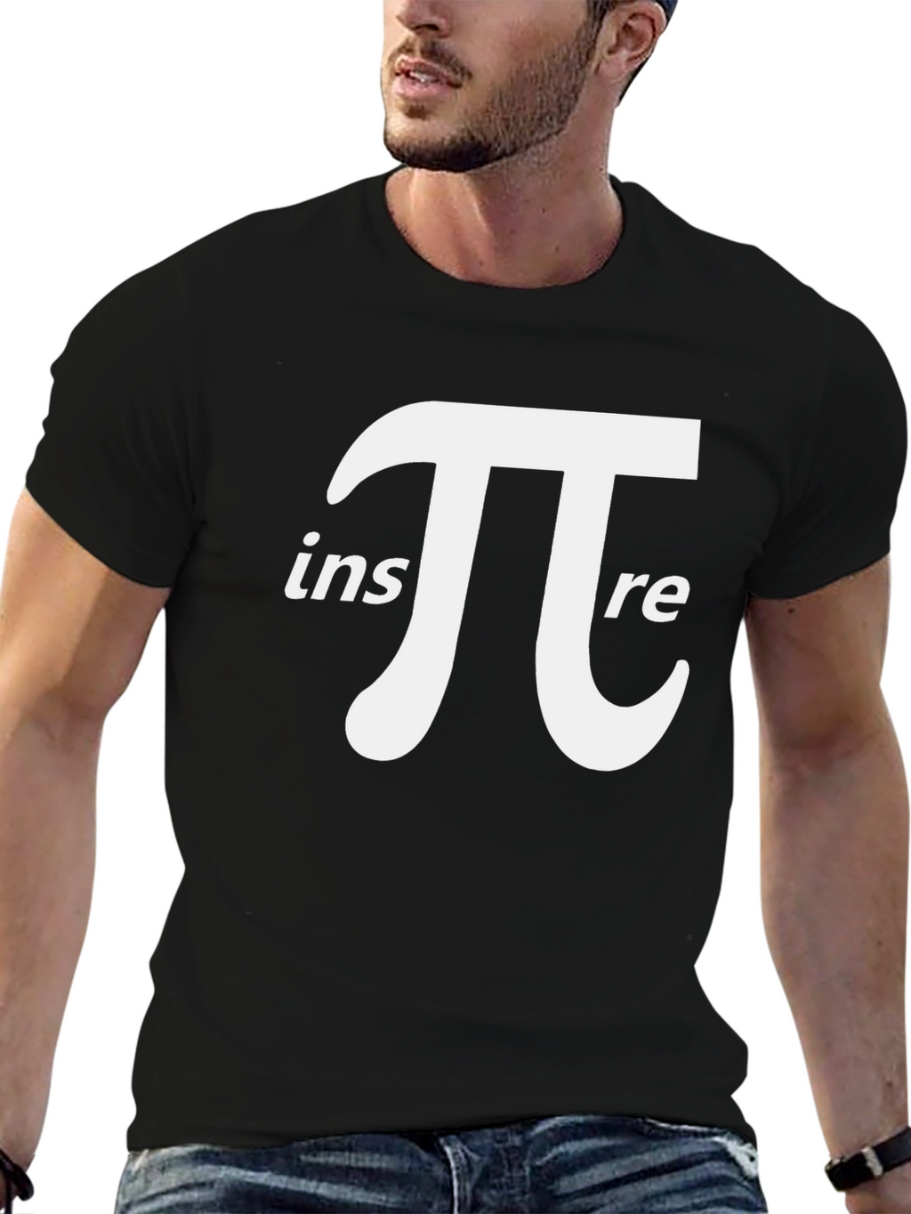 Inspire Pi Graphic Tee - Black Unisex