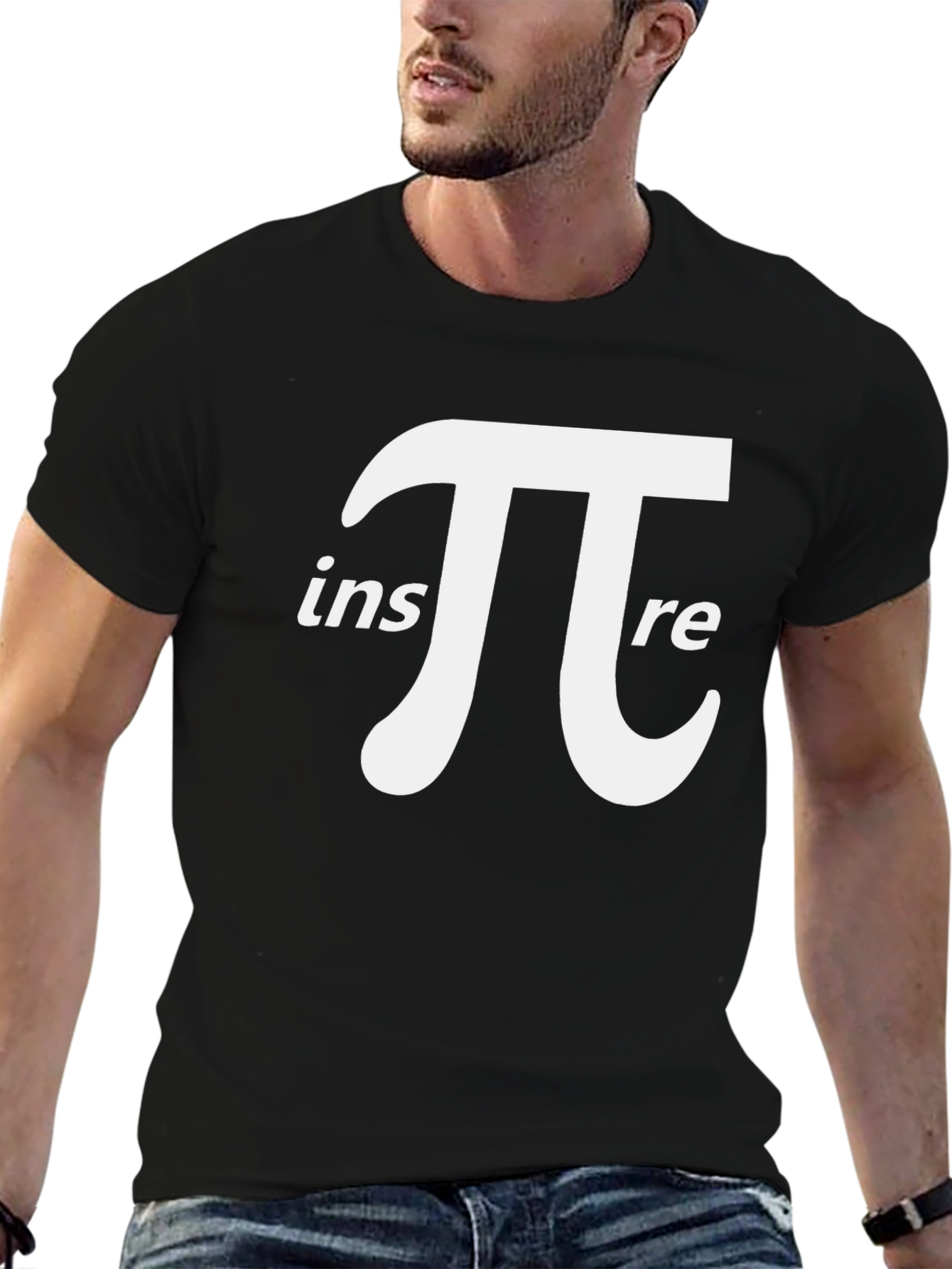 Inspire Pi Graphic Tee - Black Unisex