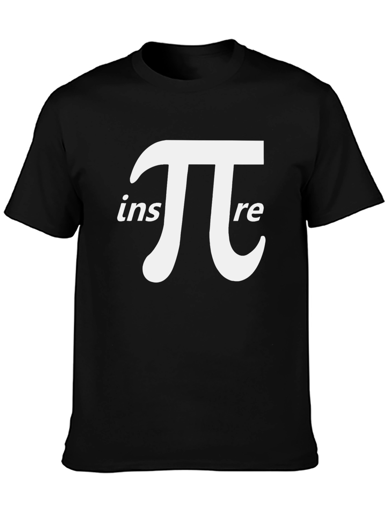 Inspire Pi Graphic Tee - Black Unisex