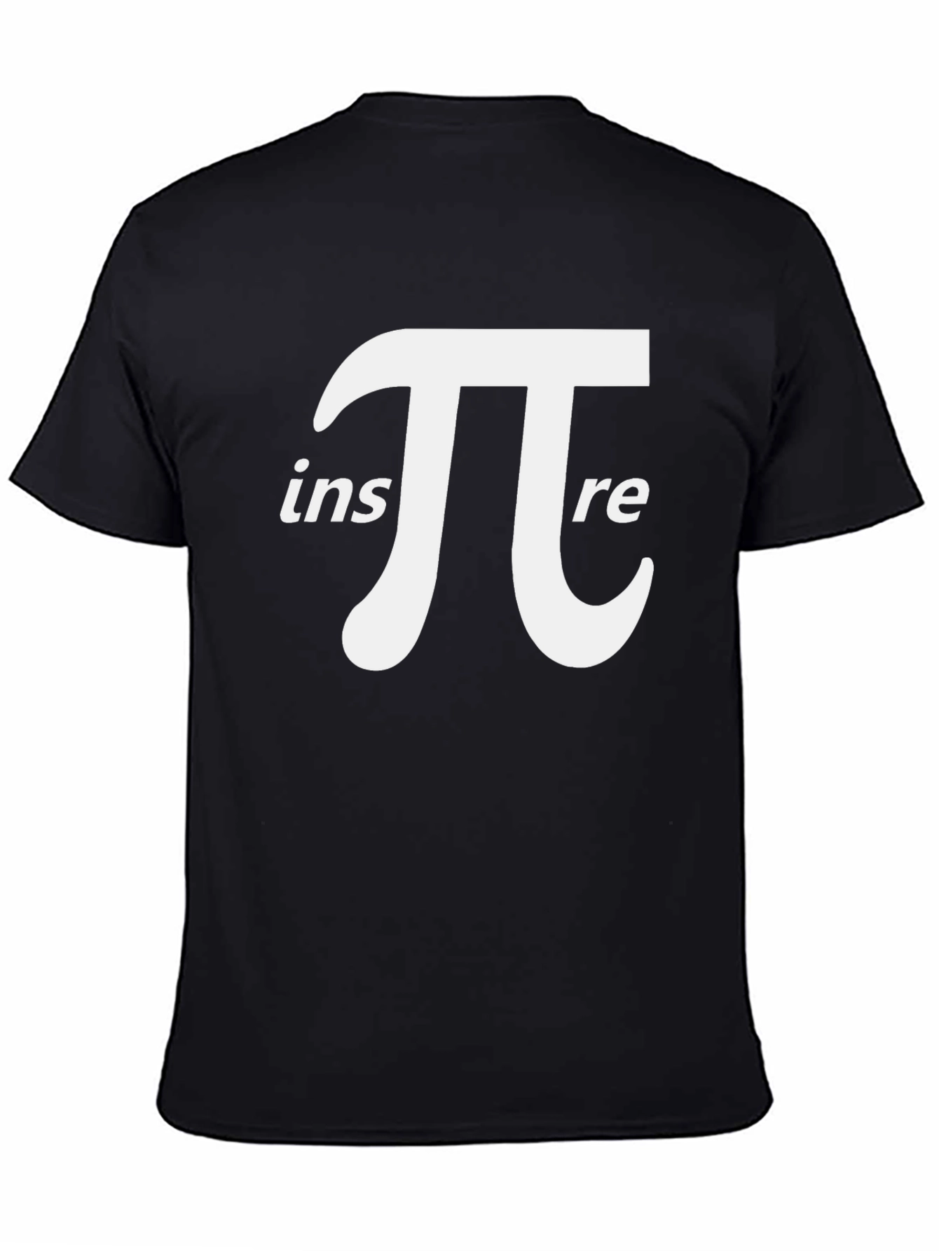 Inspire Pi Graphic Tee - Black Unisex