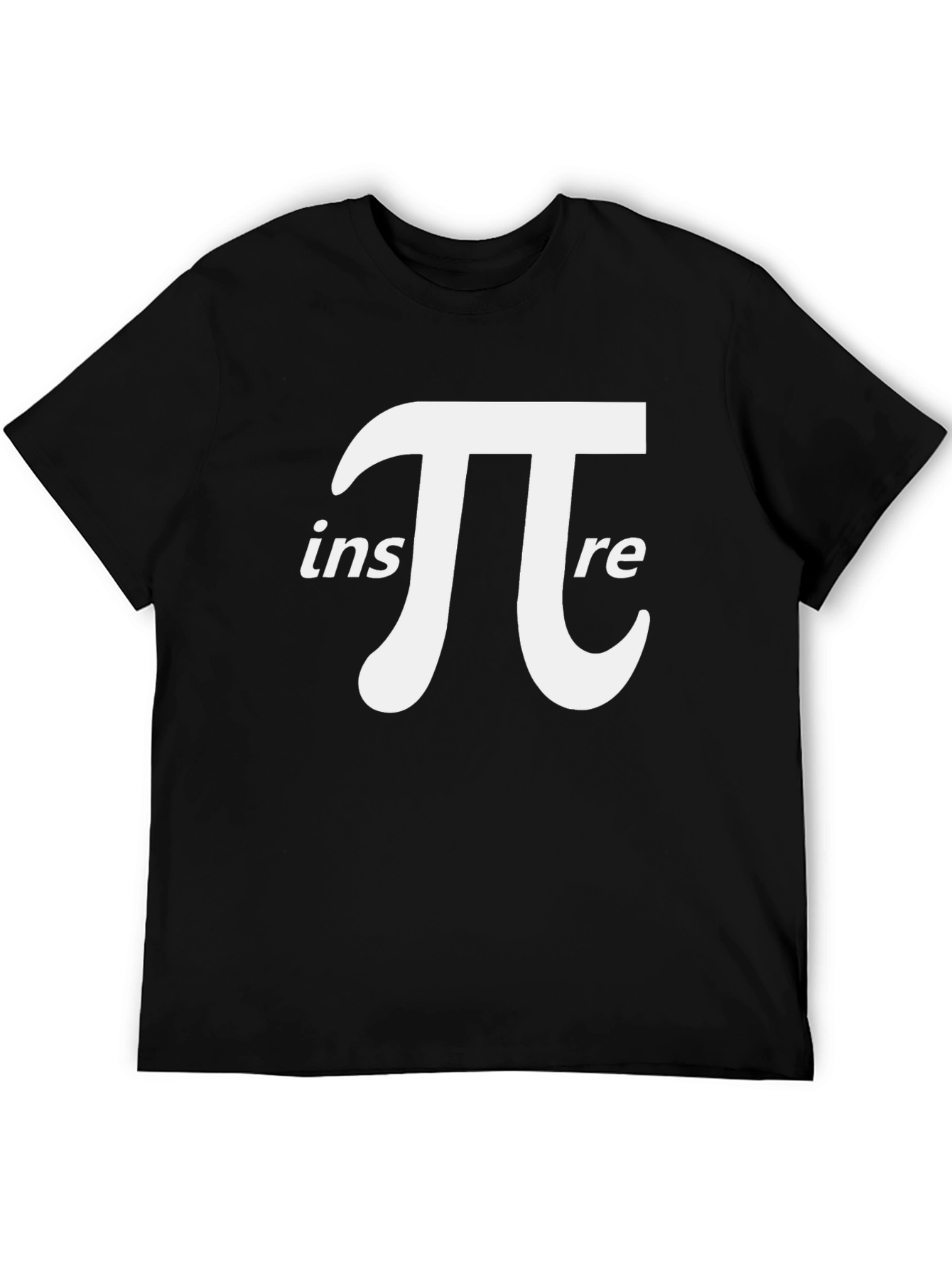 Inspire Pi Graphic Tee - Black Unisex