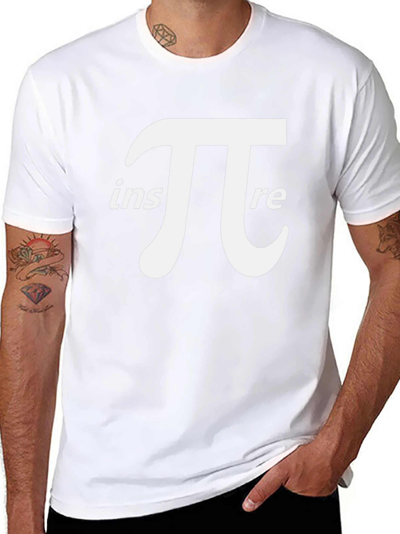 Inspire Pi Graphic Tee - Black Unisex