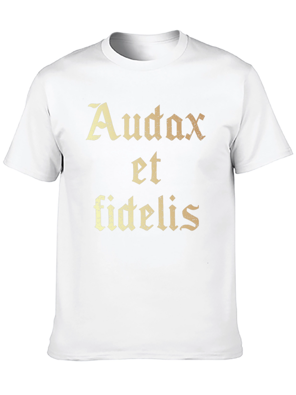 Audax et Fidelis Graphic T-Shirt - Black