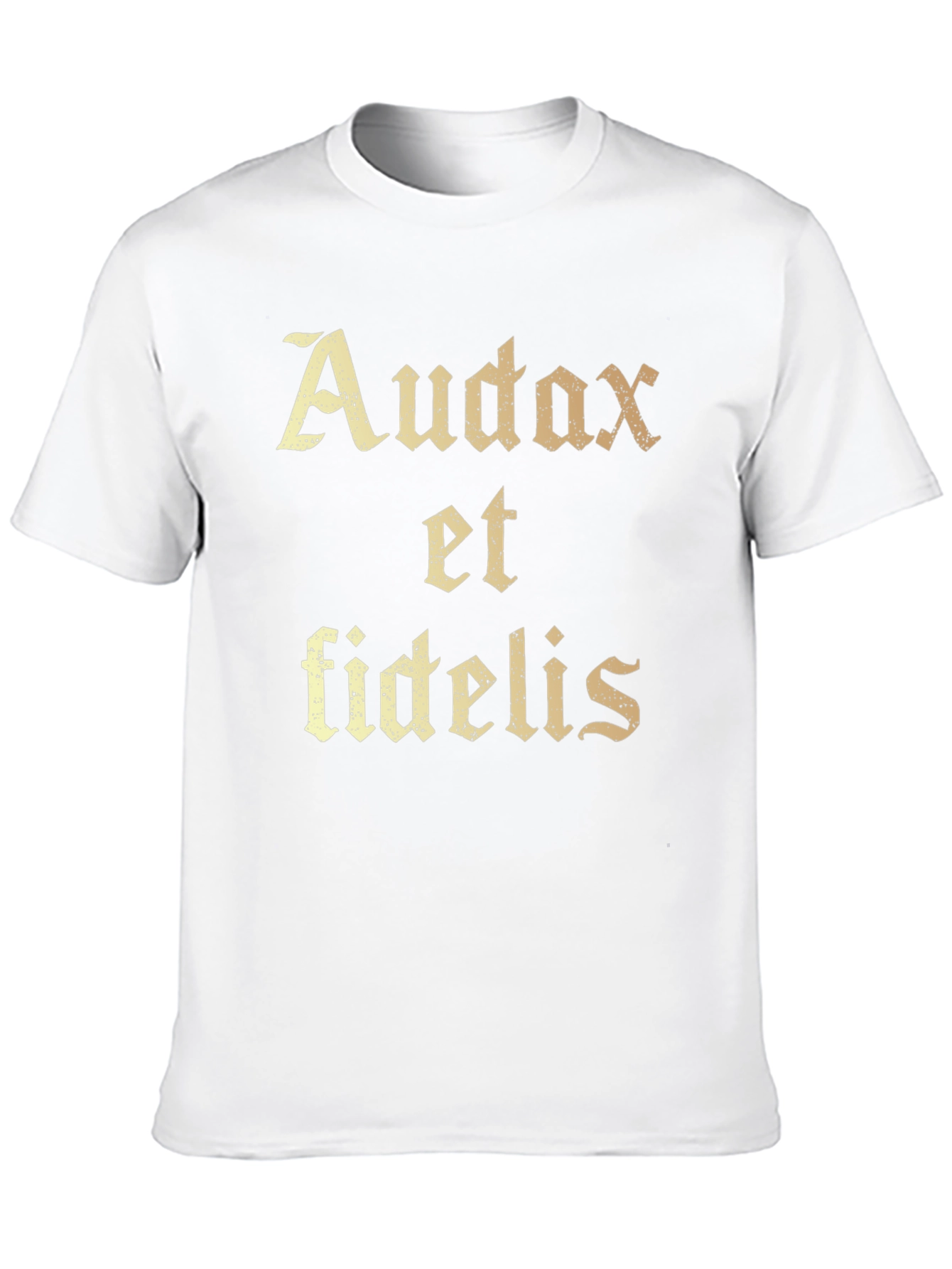 Audax et Fidelis Graphic T-Shirt - Black
