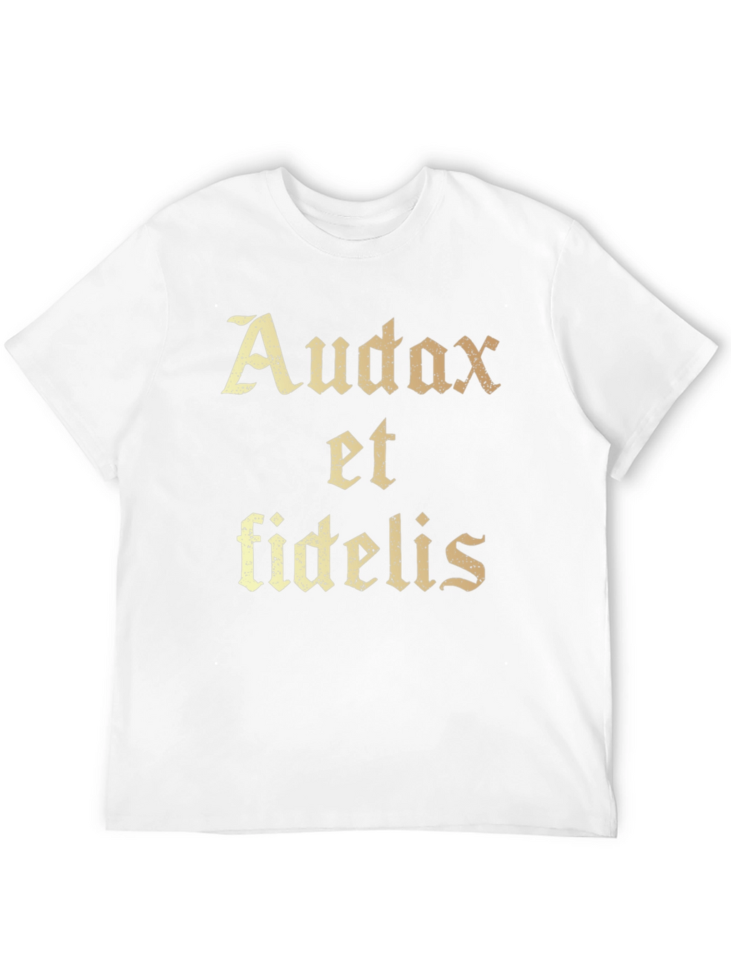 Audax et Fidelis Graphic T-Shirt - Black