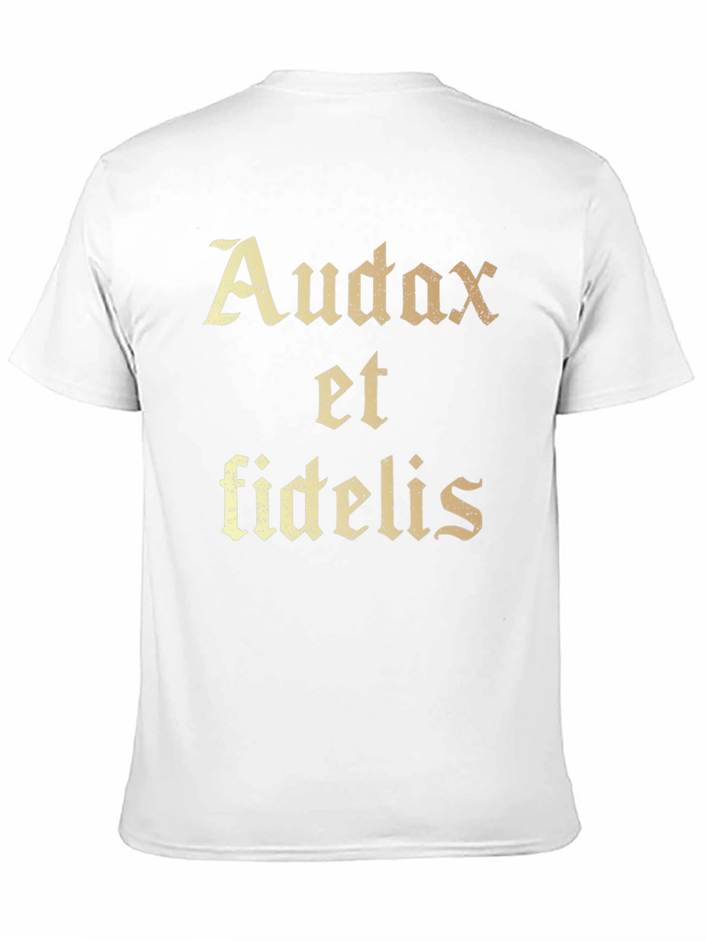 Audax et Fidelis Graphic T-Shirt - Black