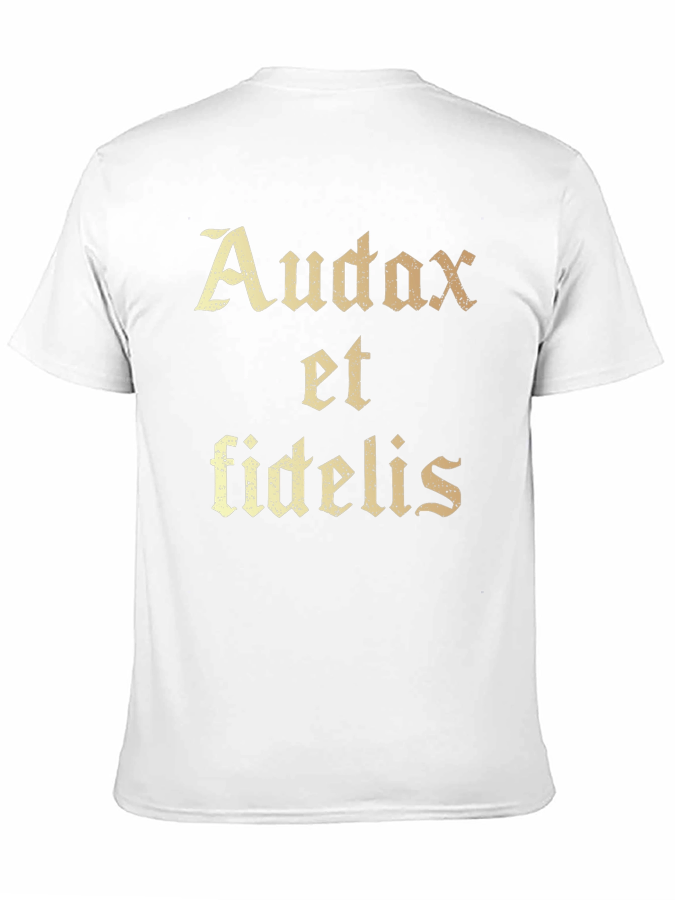 Audax et Fidelis Graphic T-Shirt - Black