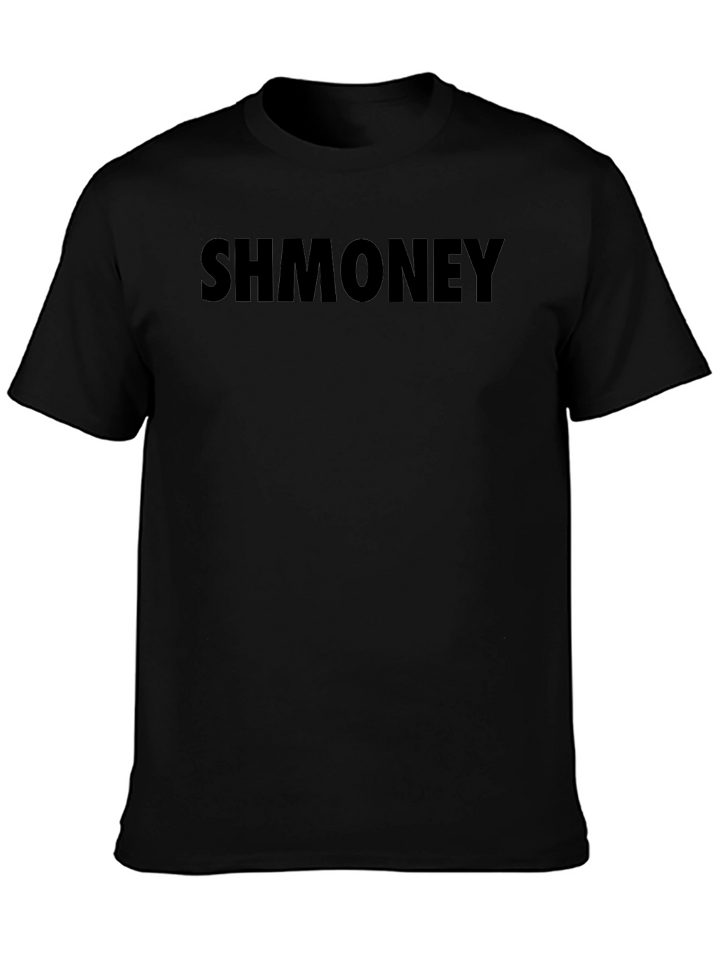 SHMONEY Black Graphic T-Shirt