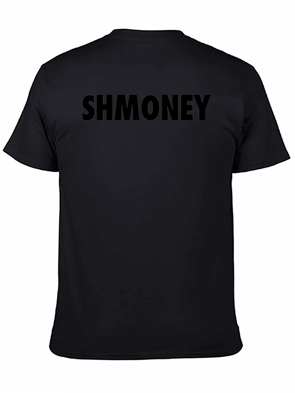 SHMONEY Black Graphic T-Shirt