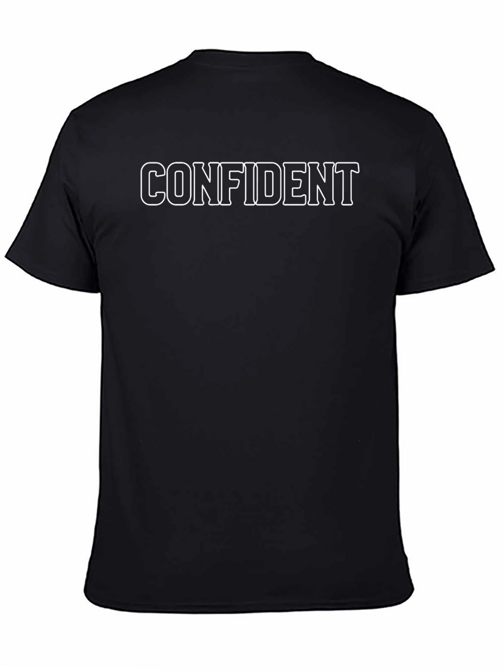 Confident Statement Tee - Black