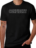 Confident Statement Tee - Black