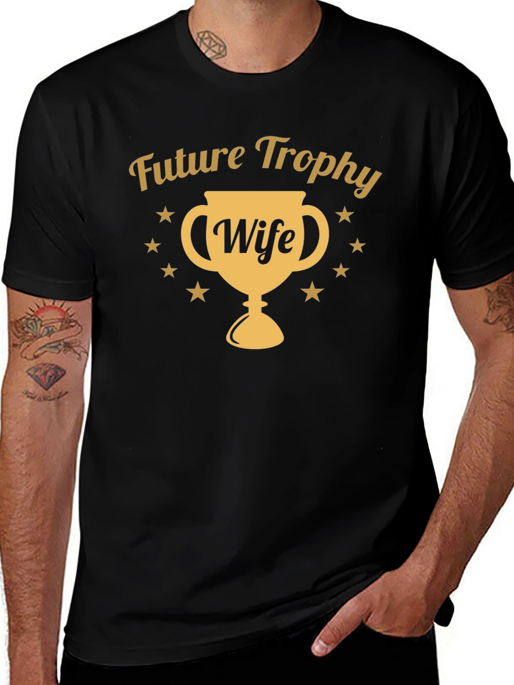 Future Trophy Wife T-Shirt - Novelty Graphic Tee